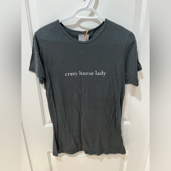 Crazy Horse Lady T shirt - Picture 1 of 4